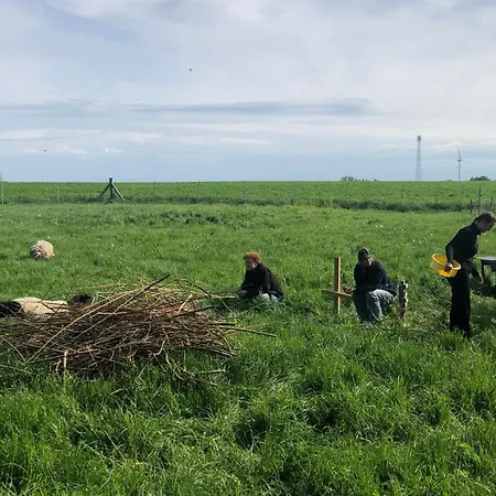 Wilde Möhre Bauwagen Sommerküche Draussen Abenteuer Ferienhaus *