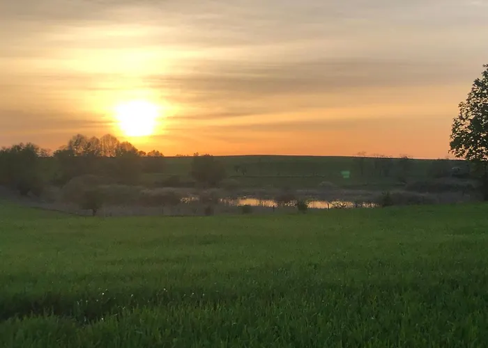 Prázdninový dům Wilde Moehre Bauwagen Sommerkueche Draussen Abenteuer *