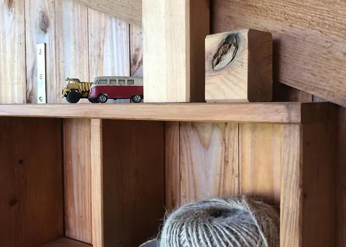 Wilde Möhre Bauwagen Sommerküche Draussen Abenteuer Carmzow-Wallmow