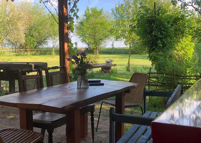 Wilde Moehre Bauwagen Sommerkueche Draussen Abenteuer * Carmzow-Wallmow