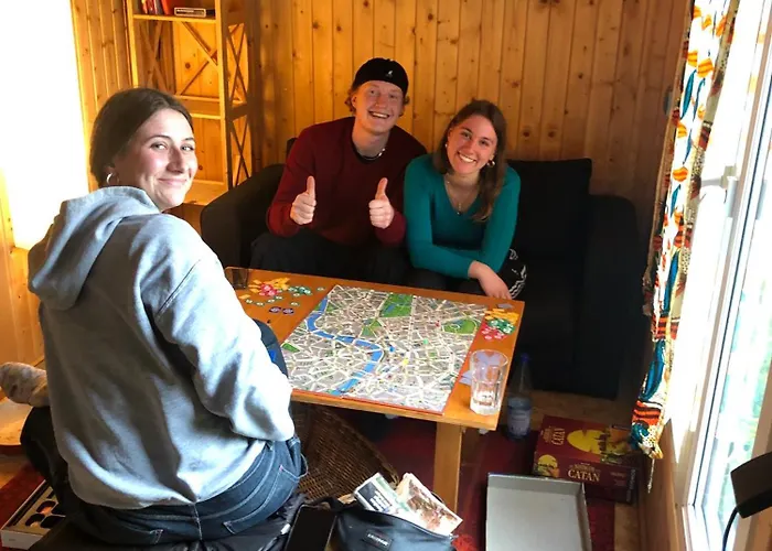 Wilde Möhre Bauwagen Sommerküche Draussen Abenteuer Ferienhaus *